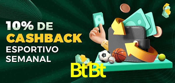 10% de bônus de cashback na BtBt